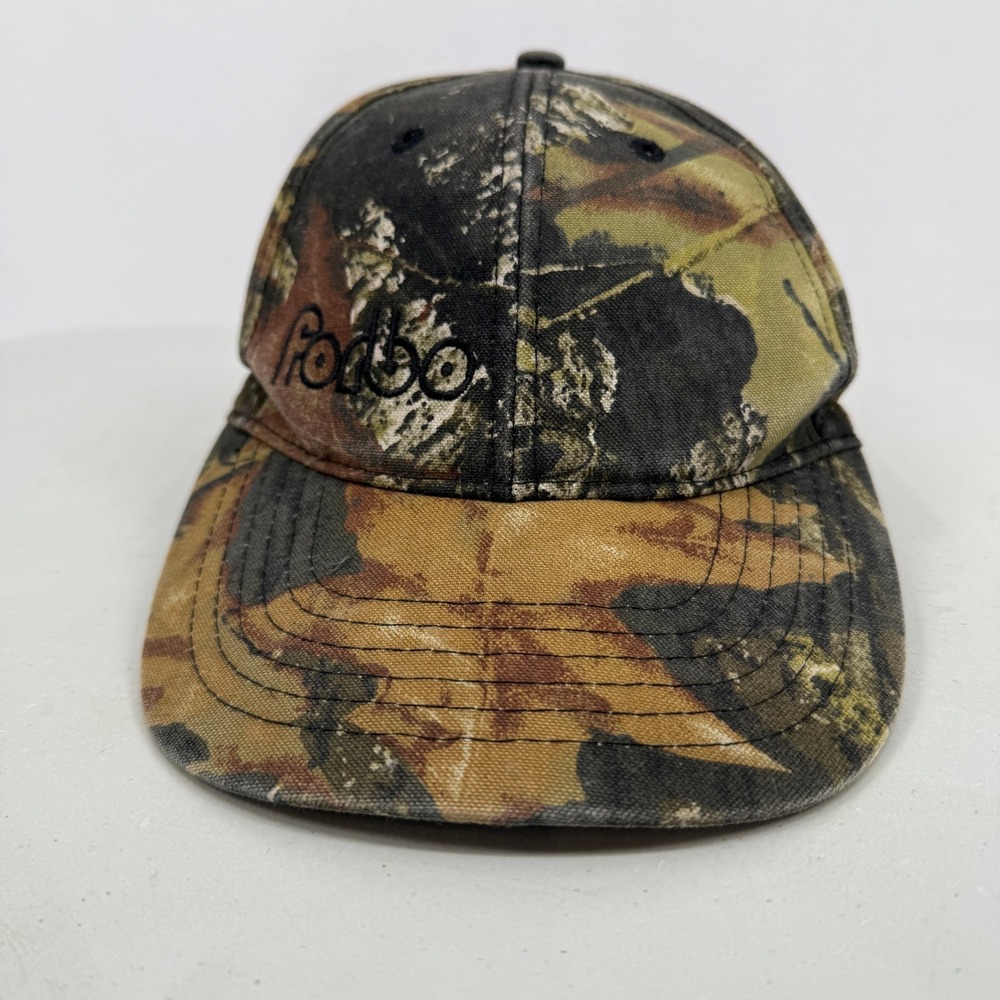 Cap America Baseball Hat Mens OSFM‎ Camo Bron Green Adjustable Strap